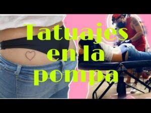 tatuaje en pompa mujer|Tatuajes en la pompa mujer